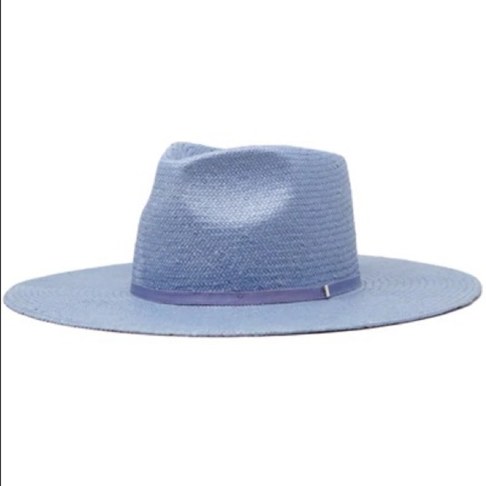 Olive and Pique structured straw rancher fedora hat - Picture 5 of 5